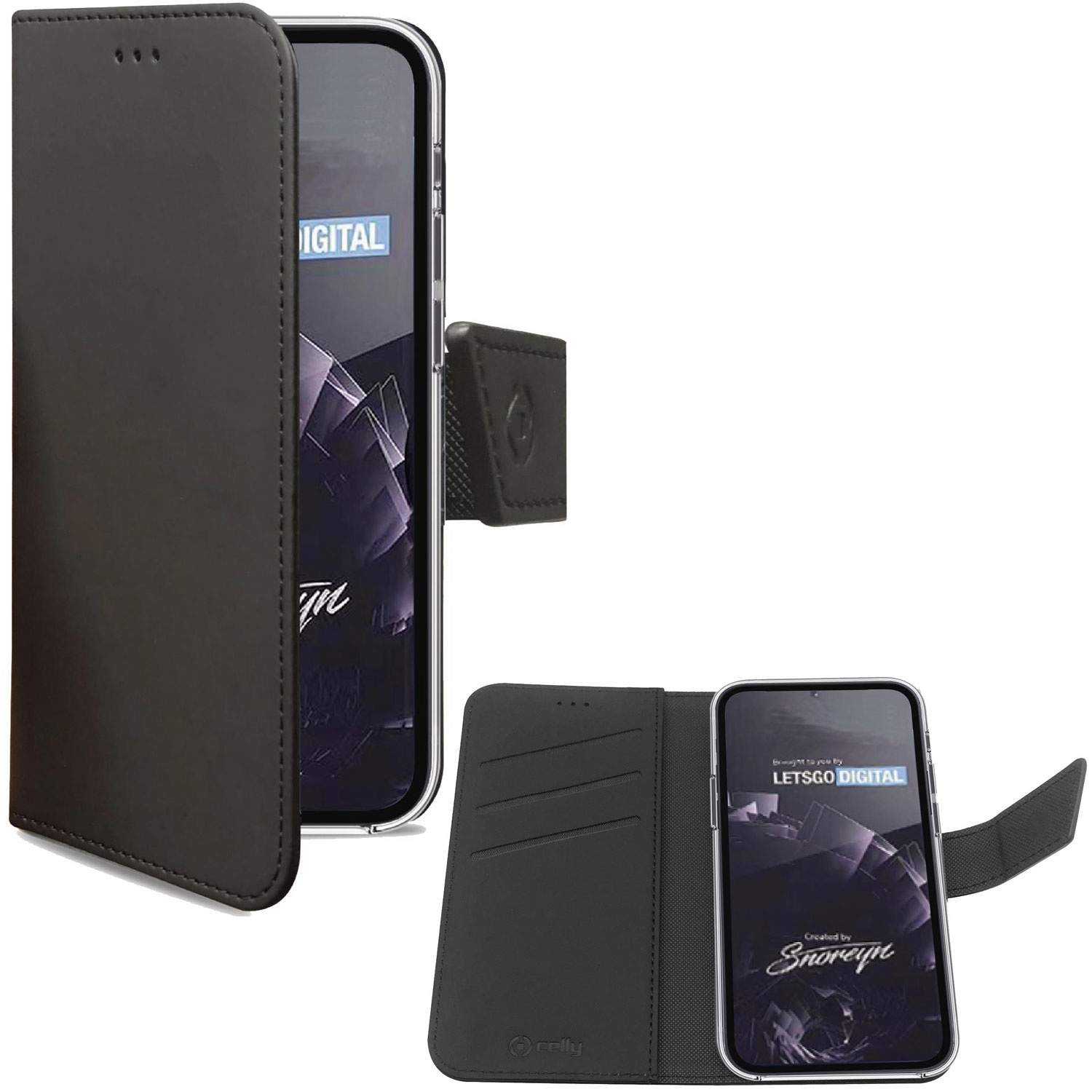 Pung etui Galaxy S21 Sort