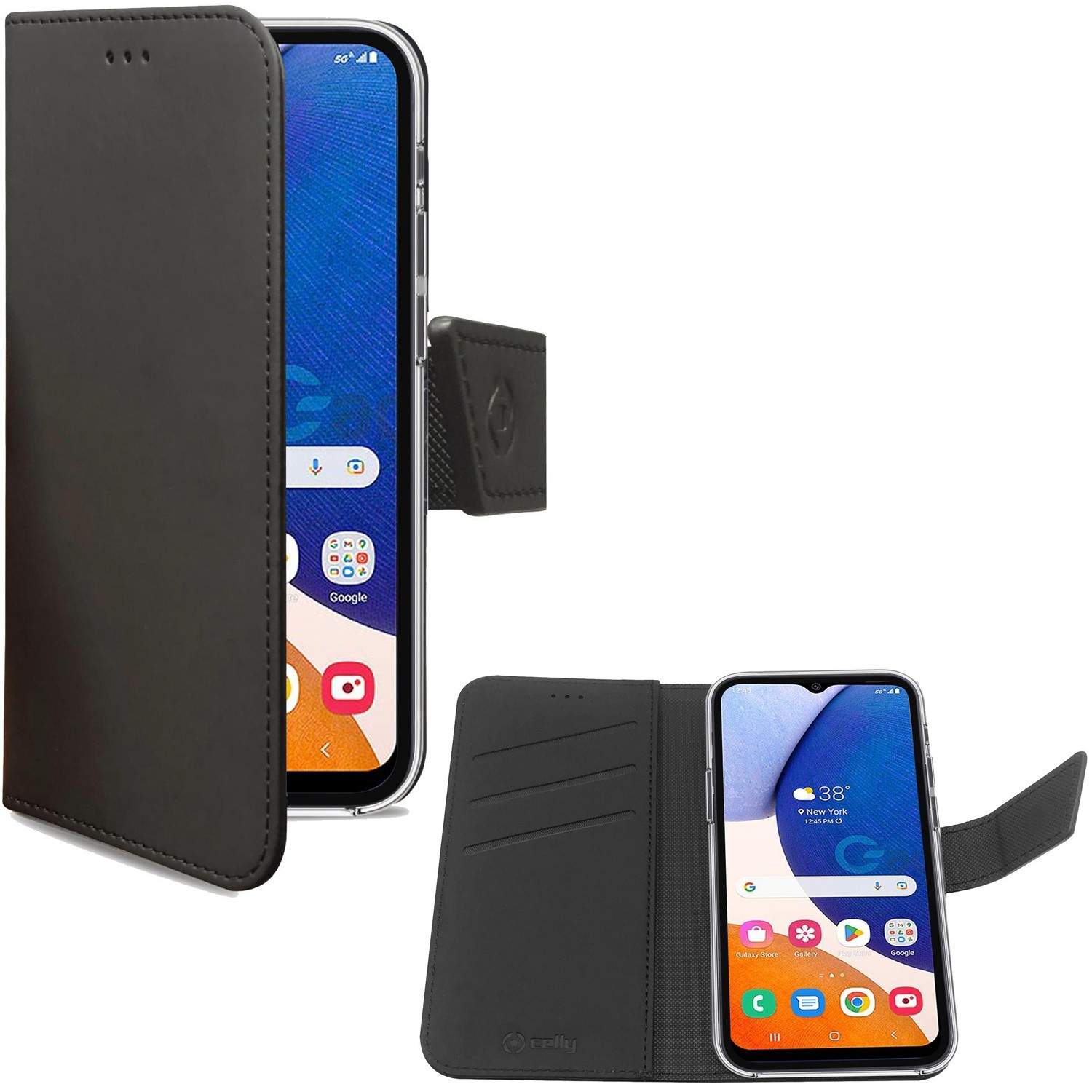 Pung etui Galaxy A34 5G Sort