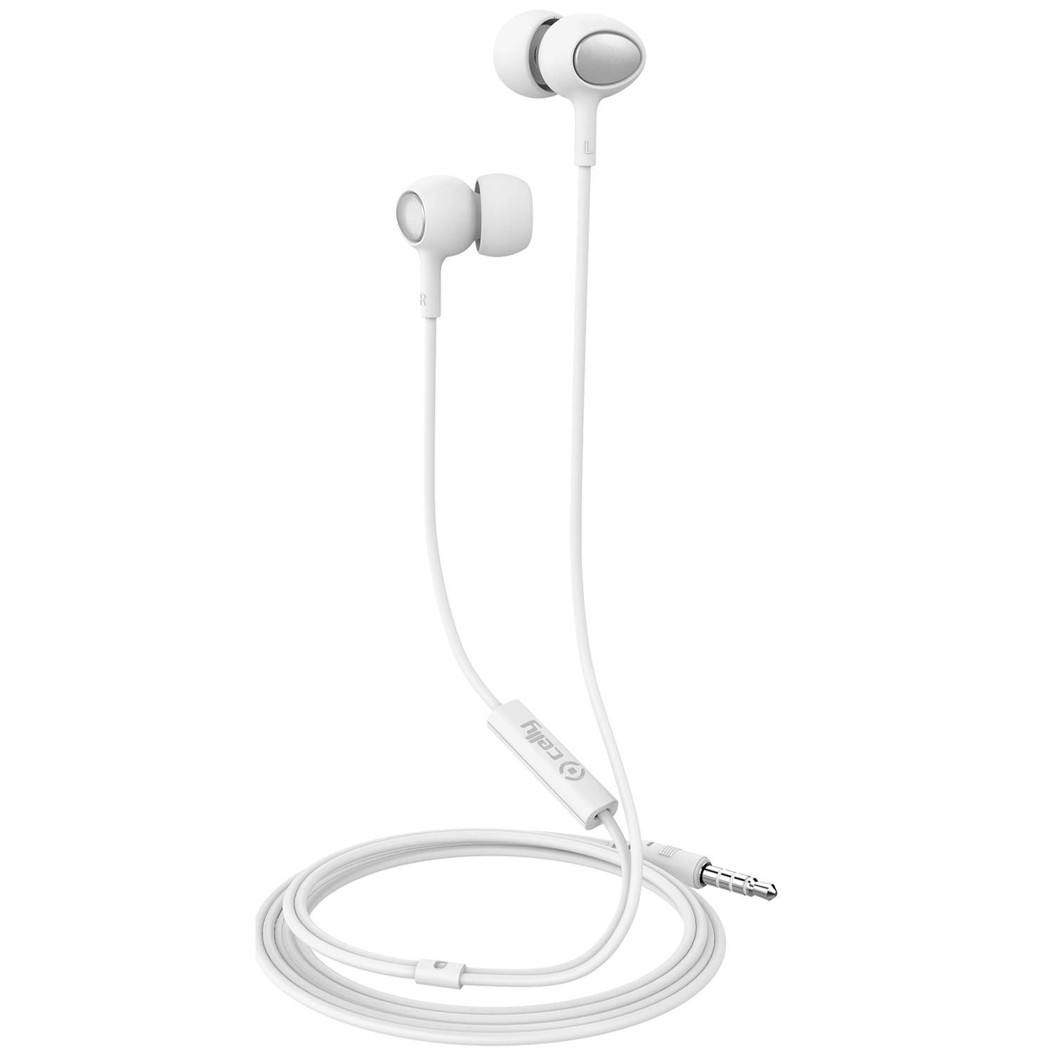 UP500 Stereo Headset In-ear Hvid