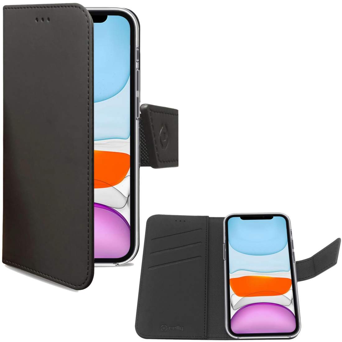 Wallet Case iPhone 11 Svart | Elektronik - Tillbehör Mobil & Surfplatta - Skärmskydd - iPhone | Pryloteket