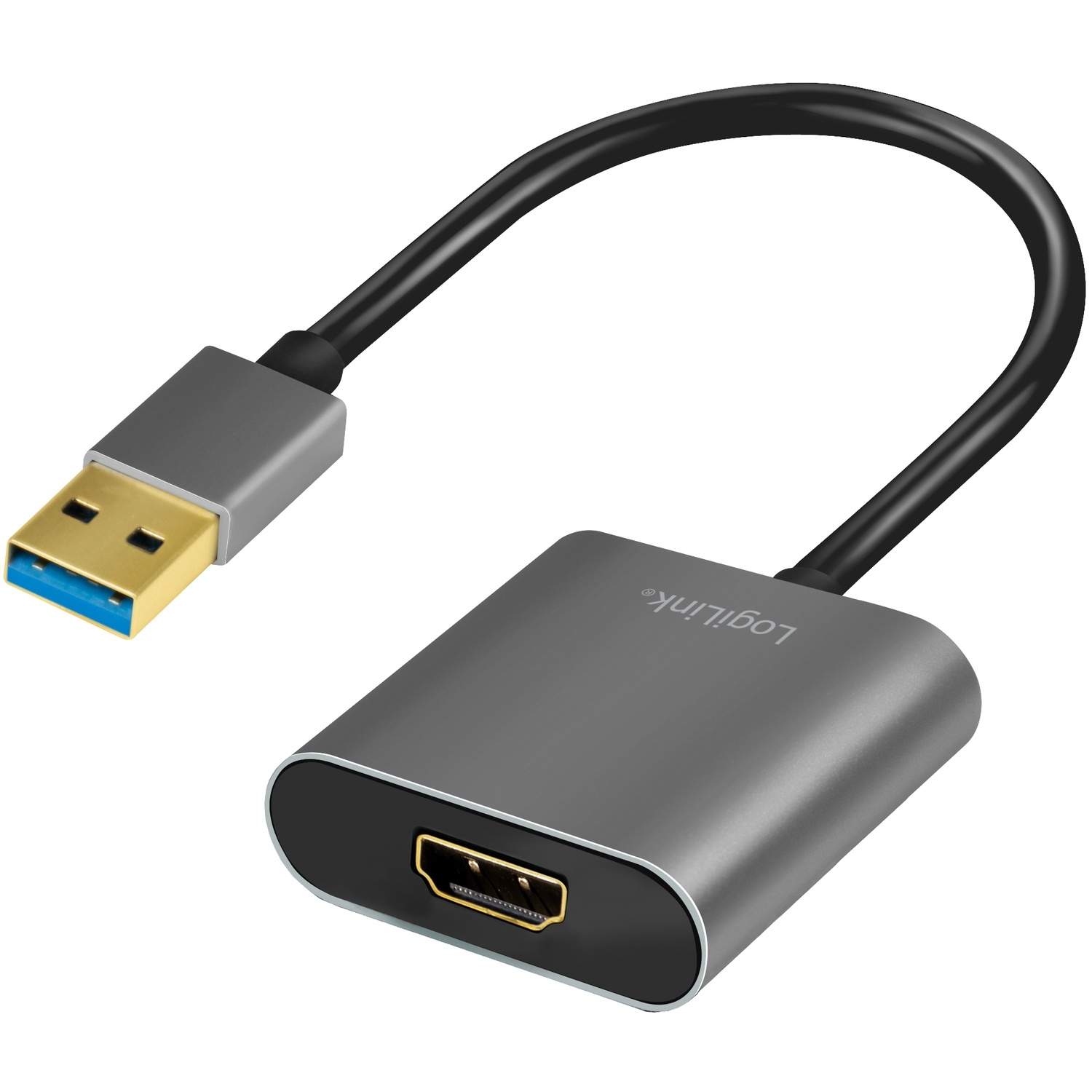 USB-A 3.0 - HDMI-naarassovitin