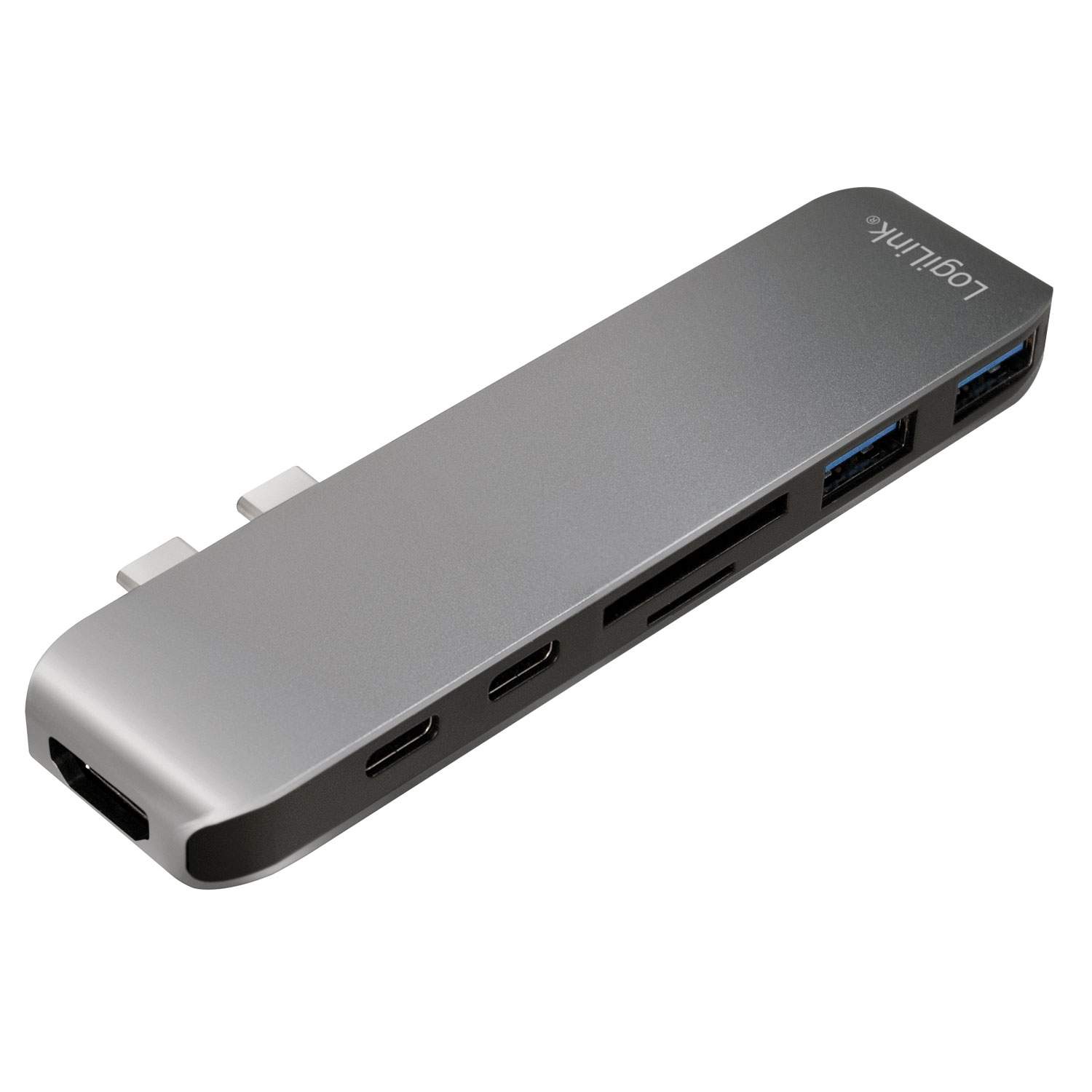 Dual USB-C 7-i1 Hub PD 100W