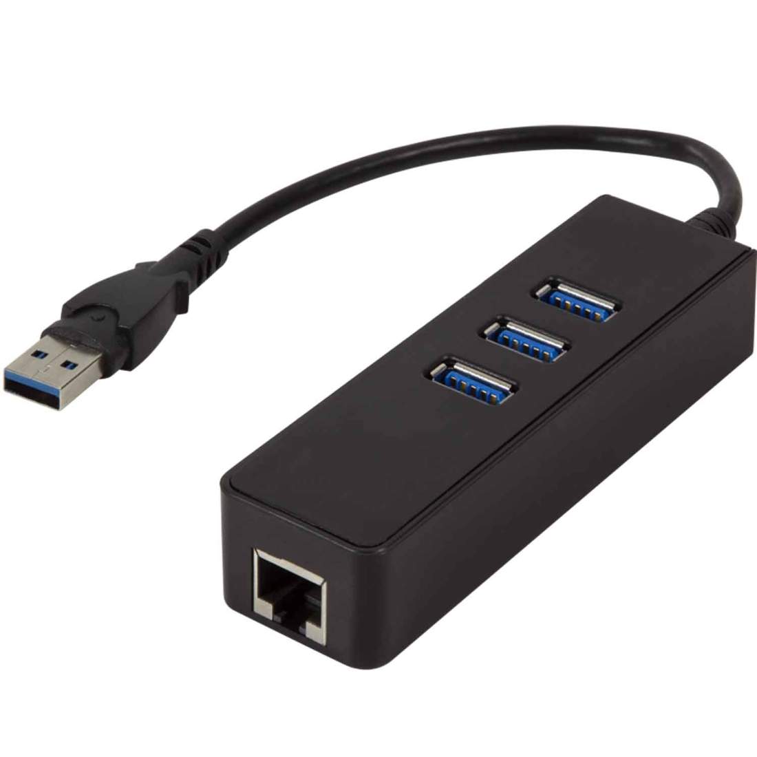 USB 3.0-RJ45 Gigabit USB-hub | Elektronik - Speltillbehör - Windows | Pryloteket