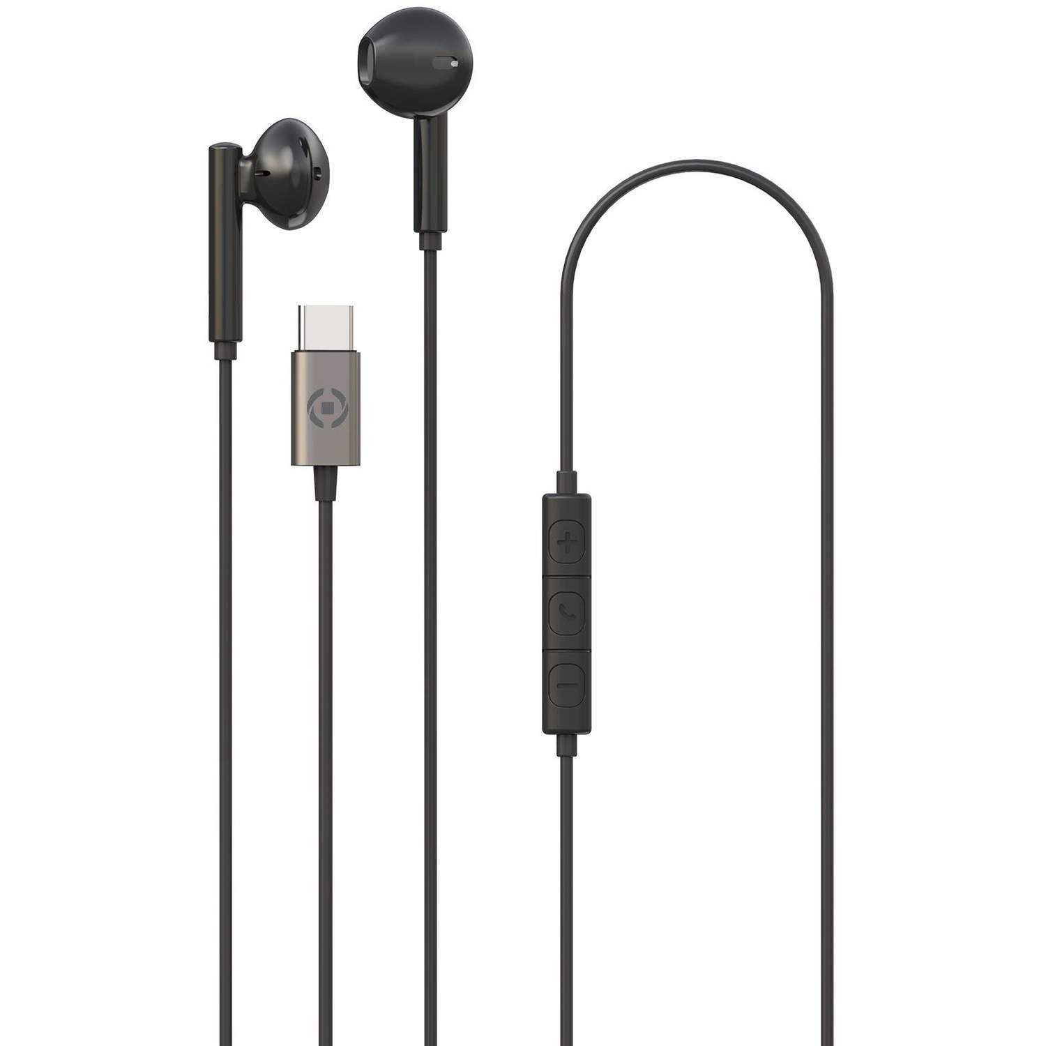UP1100 Stereo Headset Drop USB-C Sort