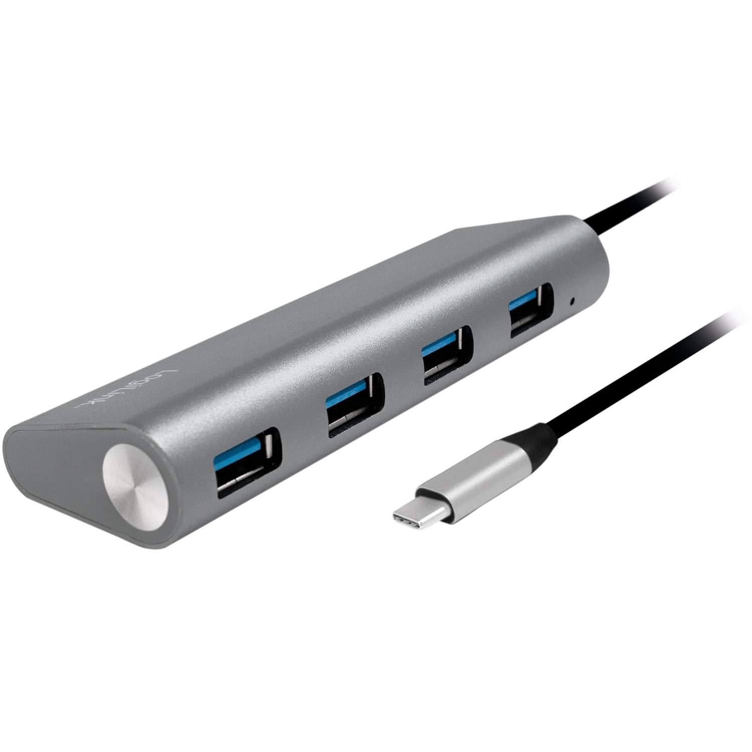 USB-C 4-ports USB-hub billede