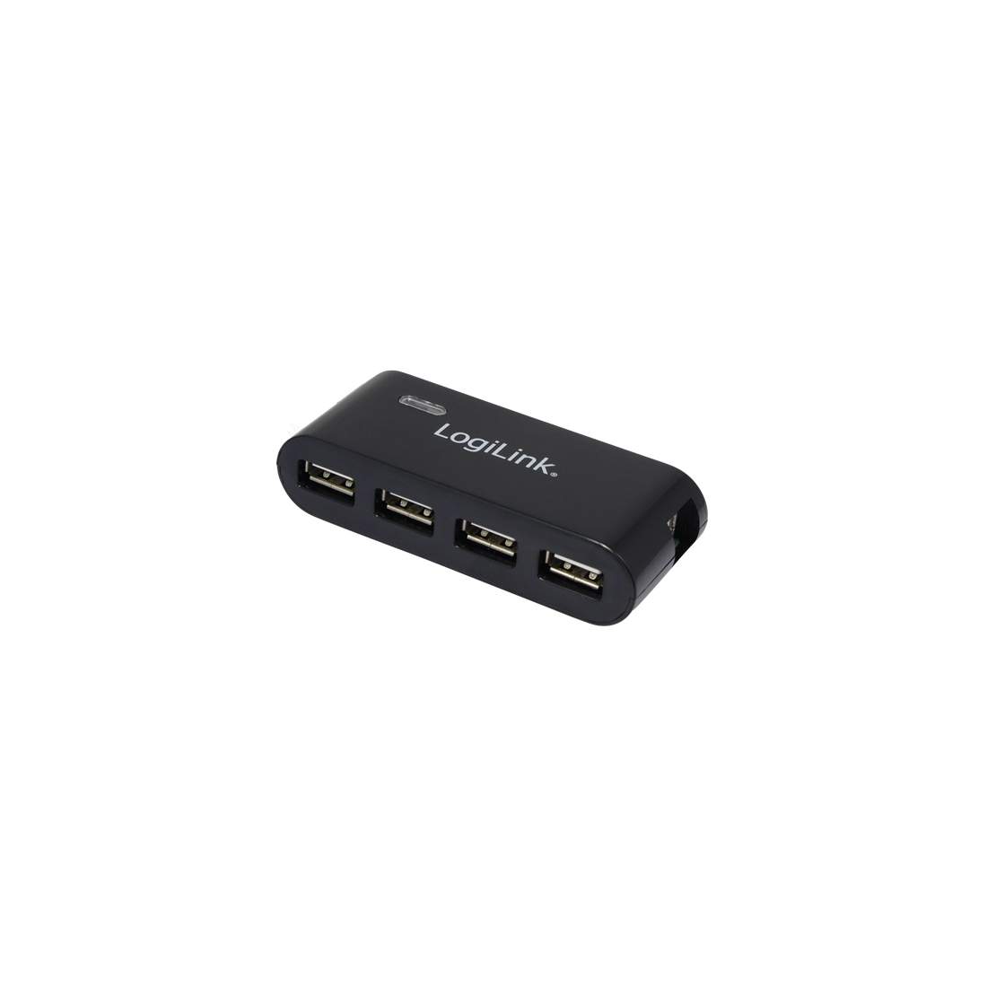 USB 2.0-hub 4-port Svart | Elektronik - Tillbehör Mobil & Surfplatta - Mobiltillbehör - Mobilkablar - Tillbehör | Pryloteket