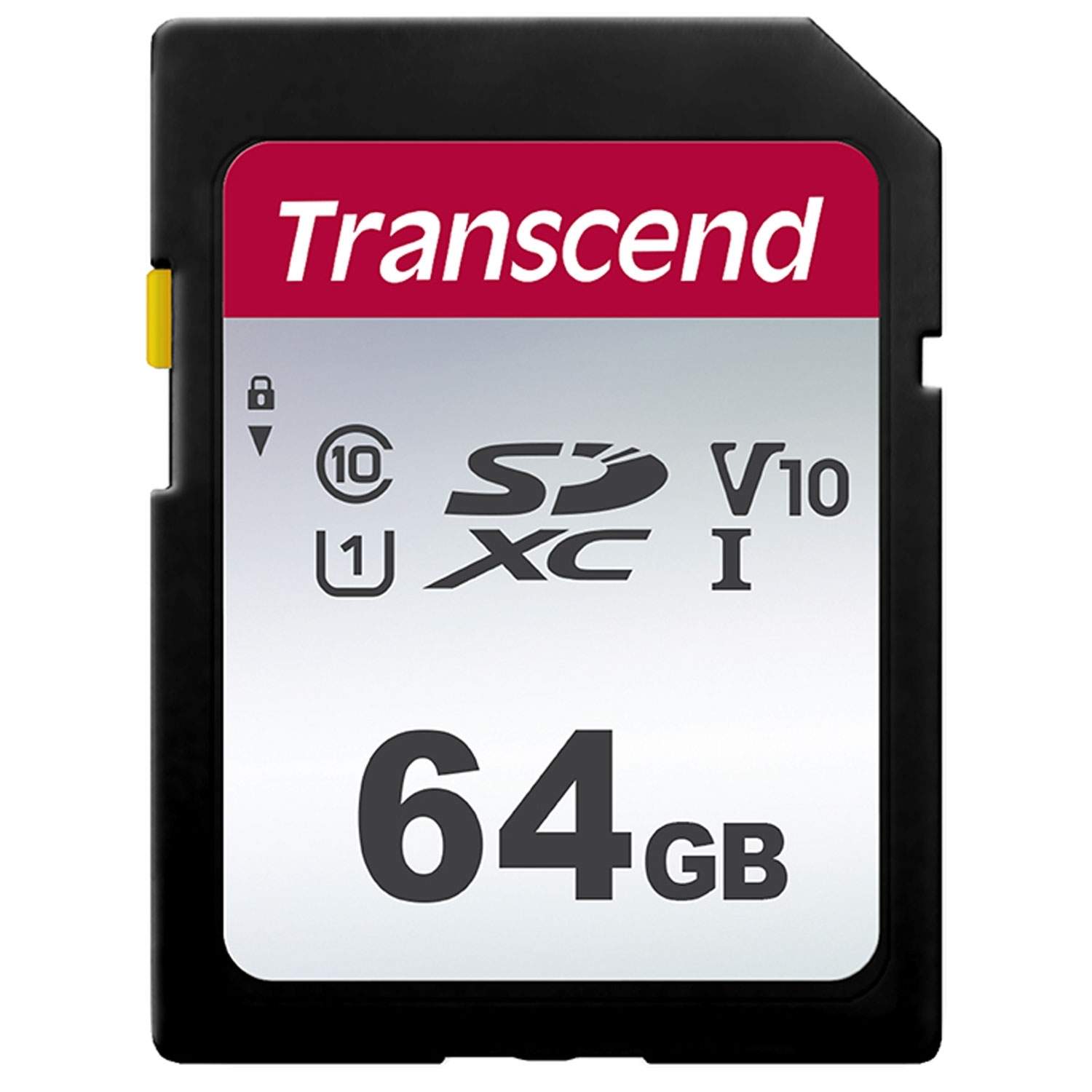 Transcend Silver 300S SD UHS-I U3 (V30) R95/W45 64GB - Hukommelseskort