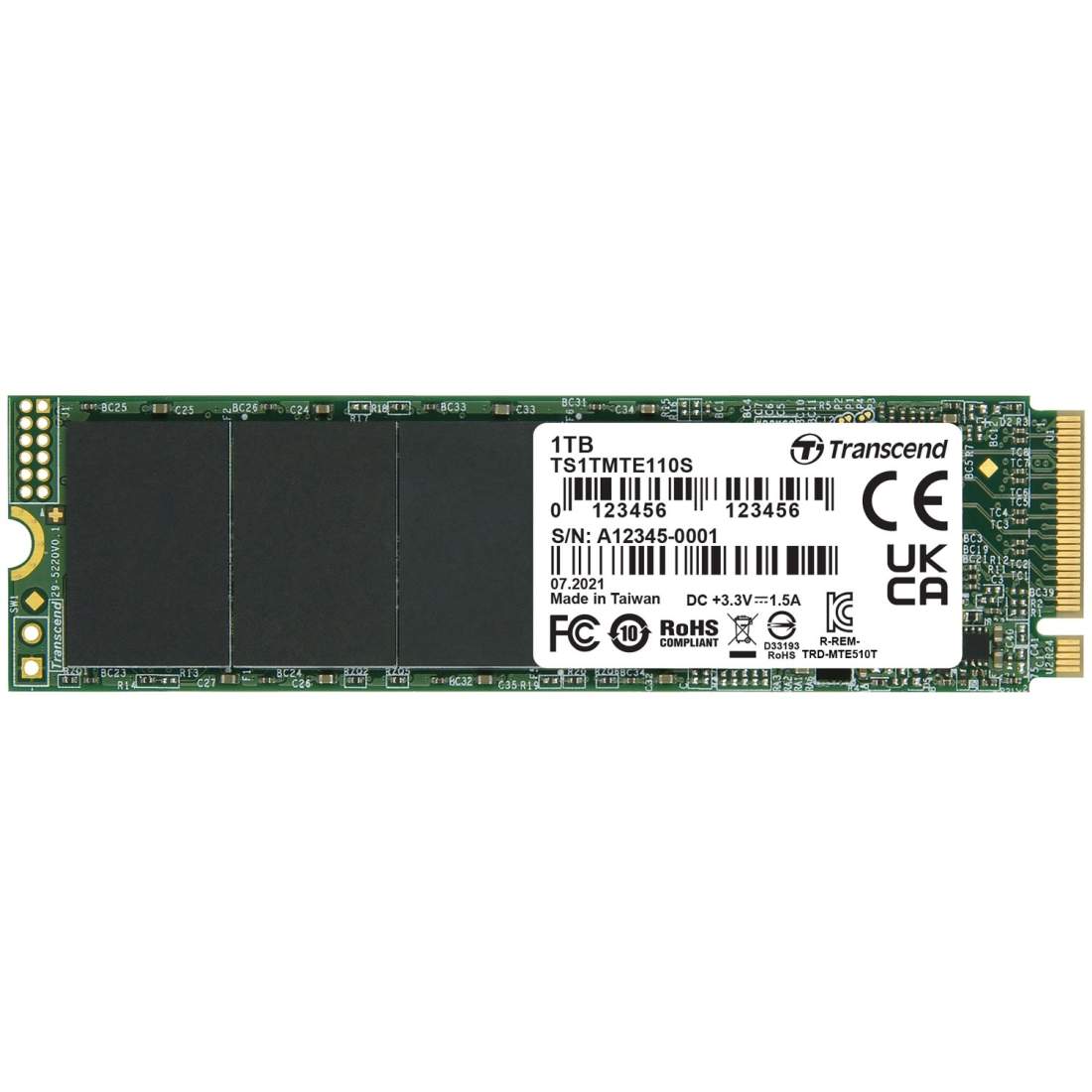 PCIe M.2 SSD Gen3 x4 NVMe 1TB (R1700/W1400) | Elektronik - Speltillbehör - Windows | Pryloteket