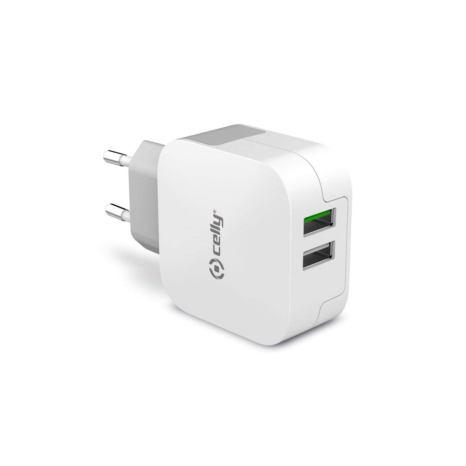 CELLY TC2USBTURBO power adapter - 2 x USB