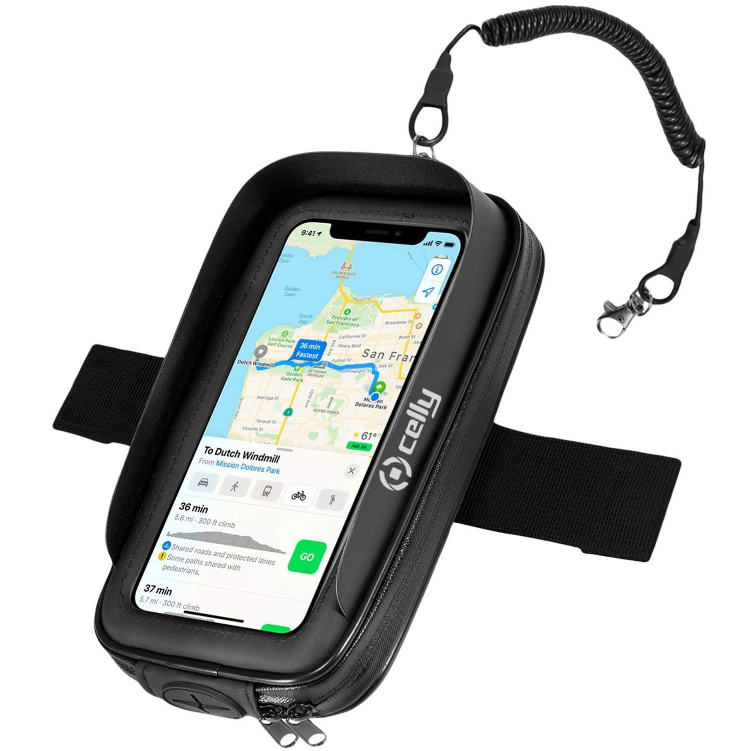 Magnetisk mobiltelefon holder motorcykel IP64