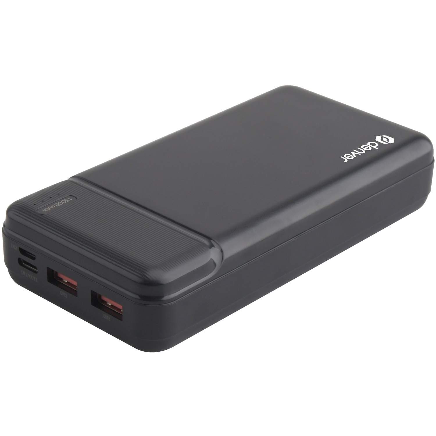 Powerbank 15000mAh Quick Charge | Elektronik - Kablar & Adaptrar - Adaptrar & Signalomvandlare - USB | Pryloteket