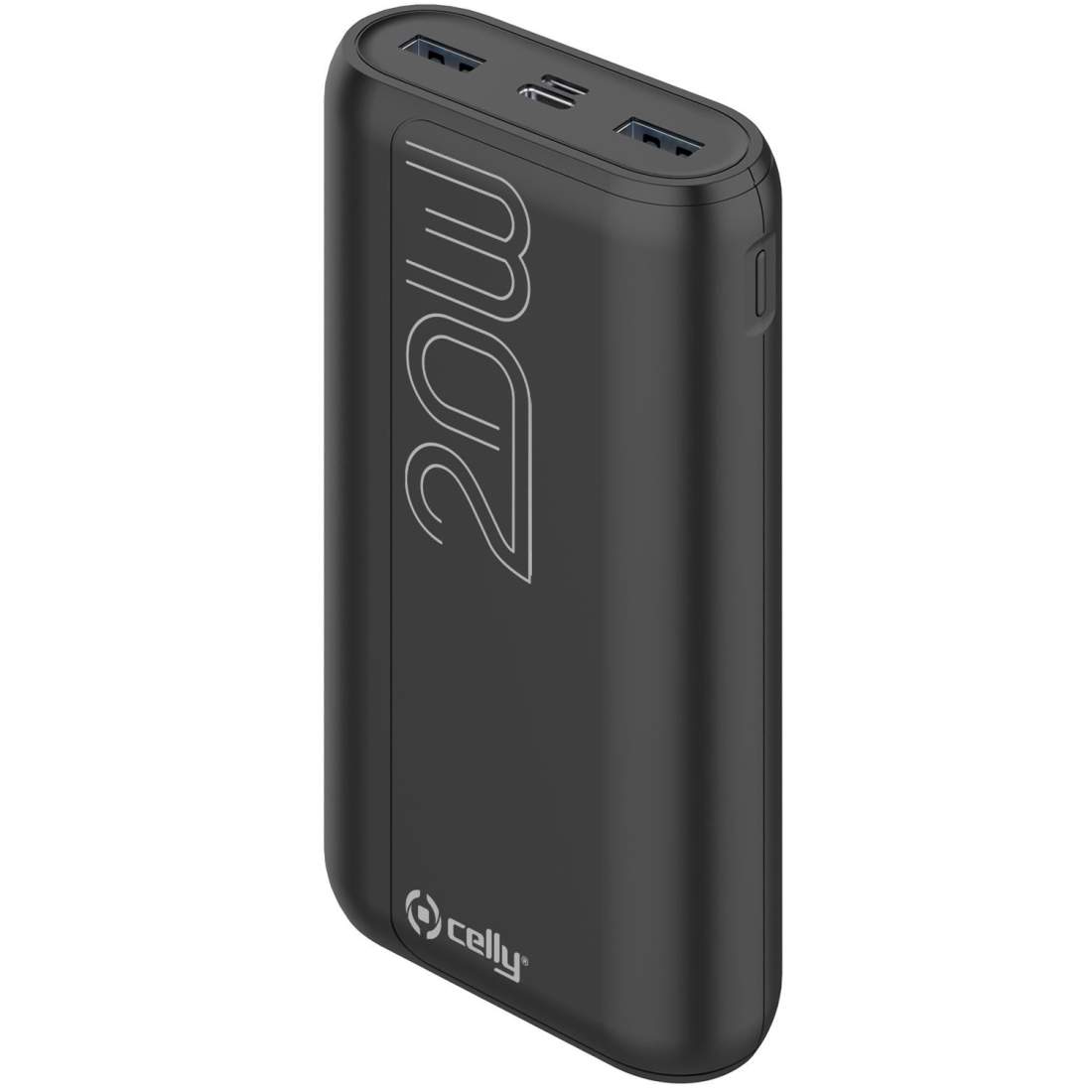 PowerBank PD 20W 20.000 mAh Svart | Elektronik - Kablar & Adaptrar - Adaptrar & Signalomvandlare - USB | Pryloteket