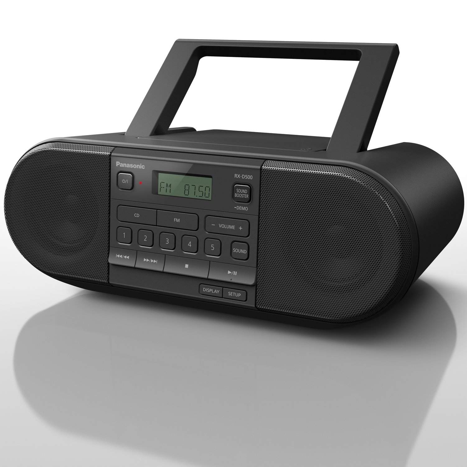 Alternativ bild 1 för Panasonic-RX-D500EG - Personlig radio - 20 Watt - svart