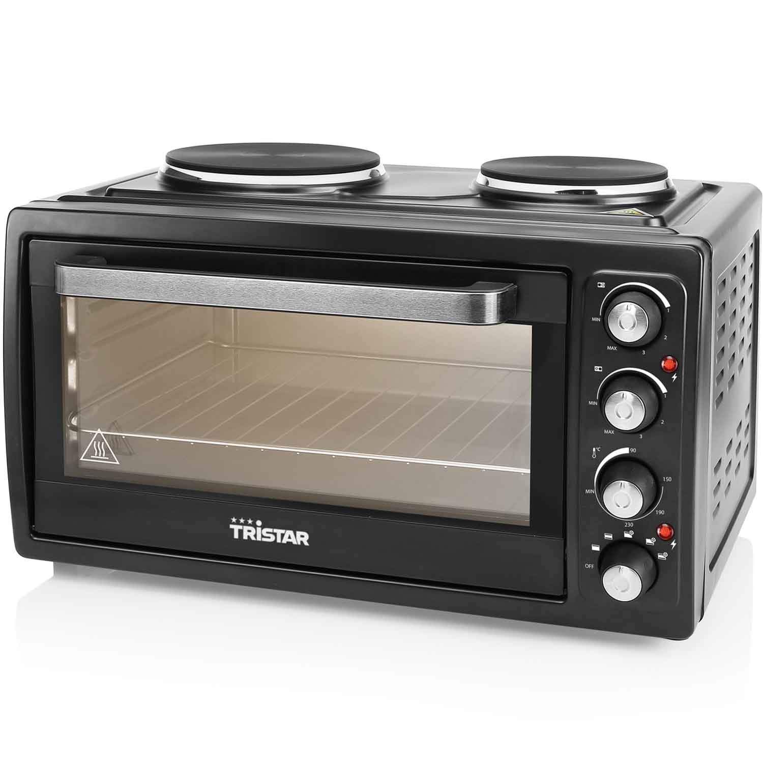 Alternativ bild 0 för Tristar OV-1443 - Elektrisk ugn med heta plattor - varmluft - 38 liter - 3.1 kW