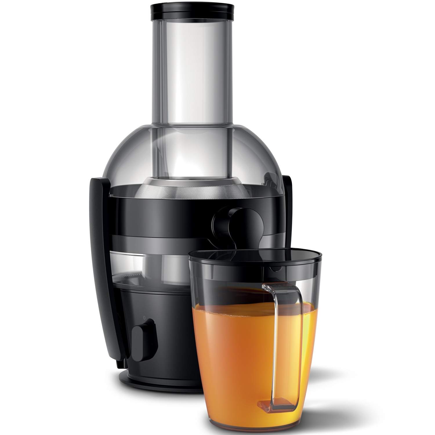 Råsaftcentrifug HR1855 800W, black, 1 speed, | Hem & Hobby - Hem & Hushåll - Kök - Köksredskap - Lock | Pryloteket