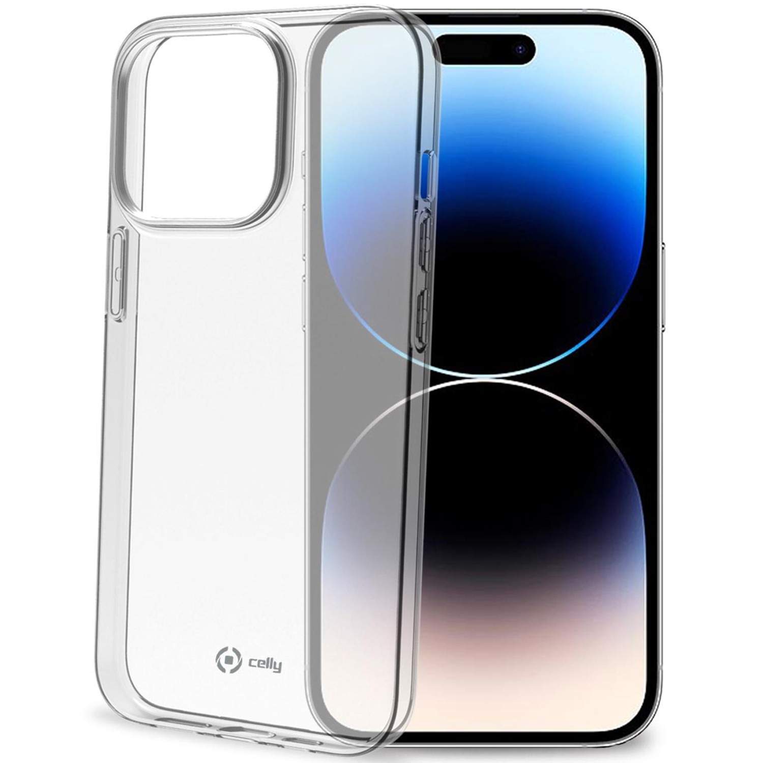 Gelskin TPU Cover iPhone 14 Pro Gennemsigtig