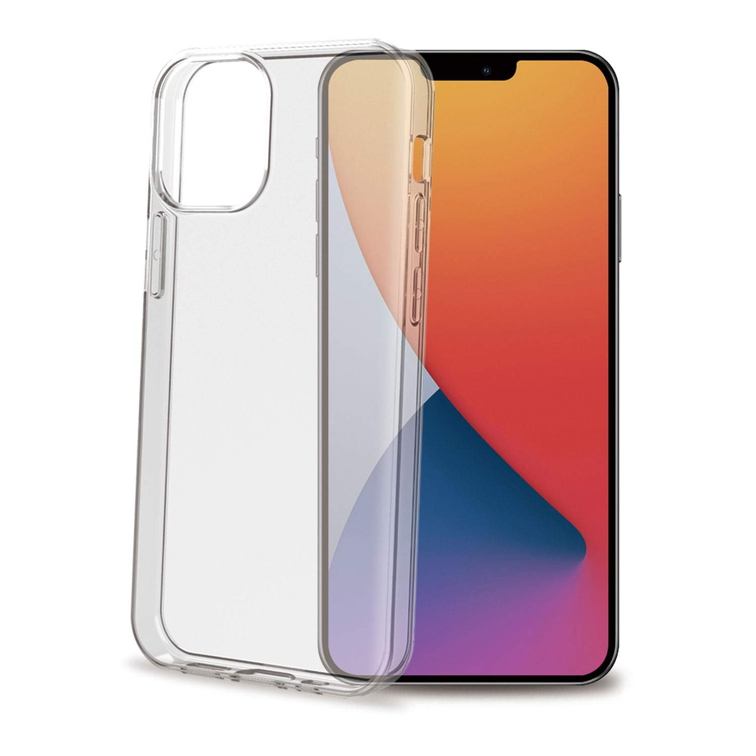 Gelskin iPhone 12 / 12 Pro Gennemsigtig billede