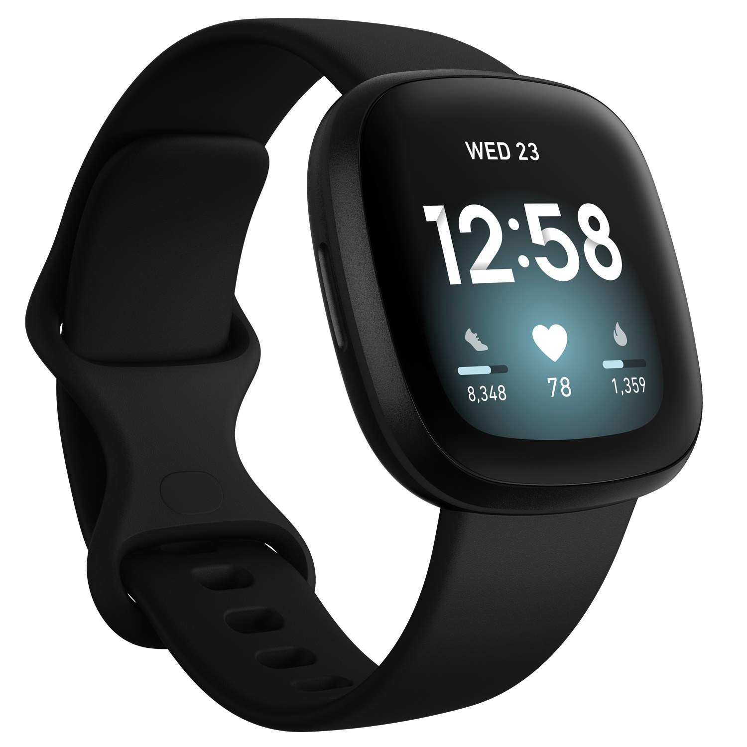 Versa 3, sort billede