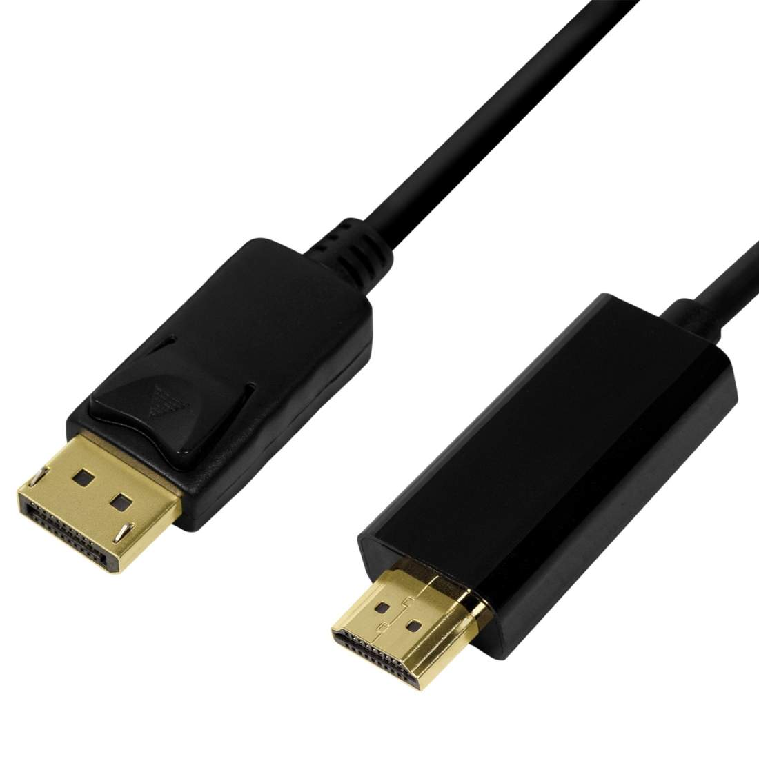 DisplayPort 1.2 - HDMI 1.4 4K 2m Svart | Hem & Hobby | Pryloteket