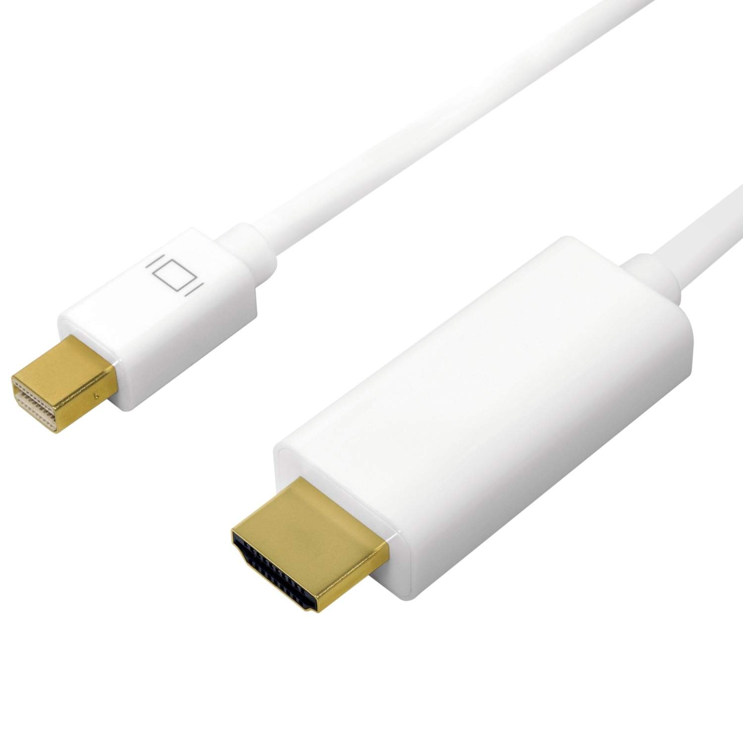 Mini DisplayPort - HDMI 4K 2m Hvid