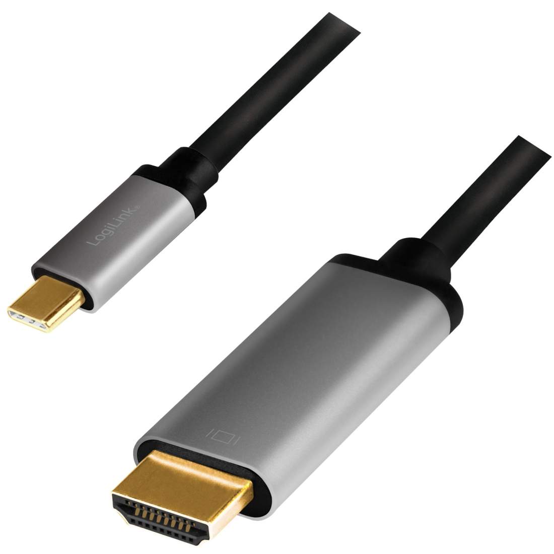 USB-C - HDMI 4K/60Hz Aluminium 1,8m | Elektronik - Kablar & Adaptrar - Adaptrar & Signalomvandlare - Video | Pryloteket