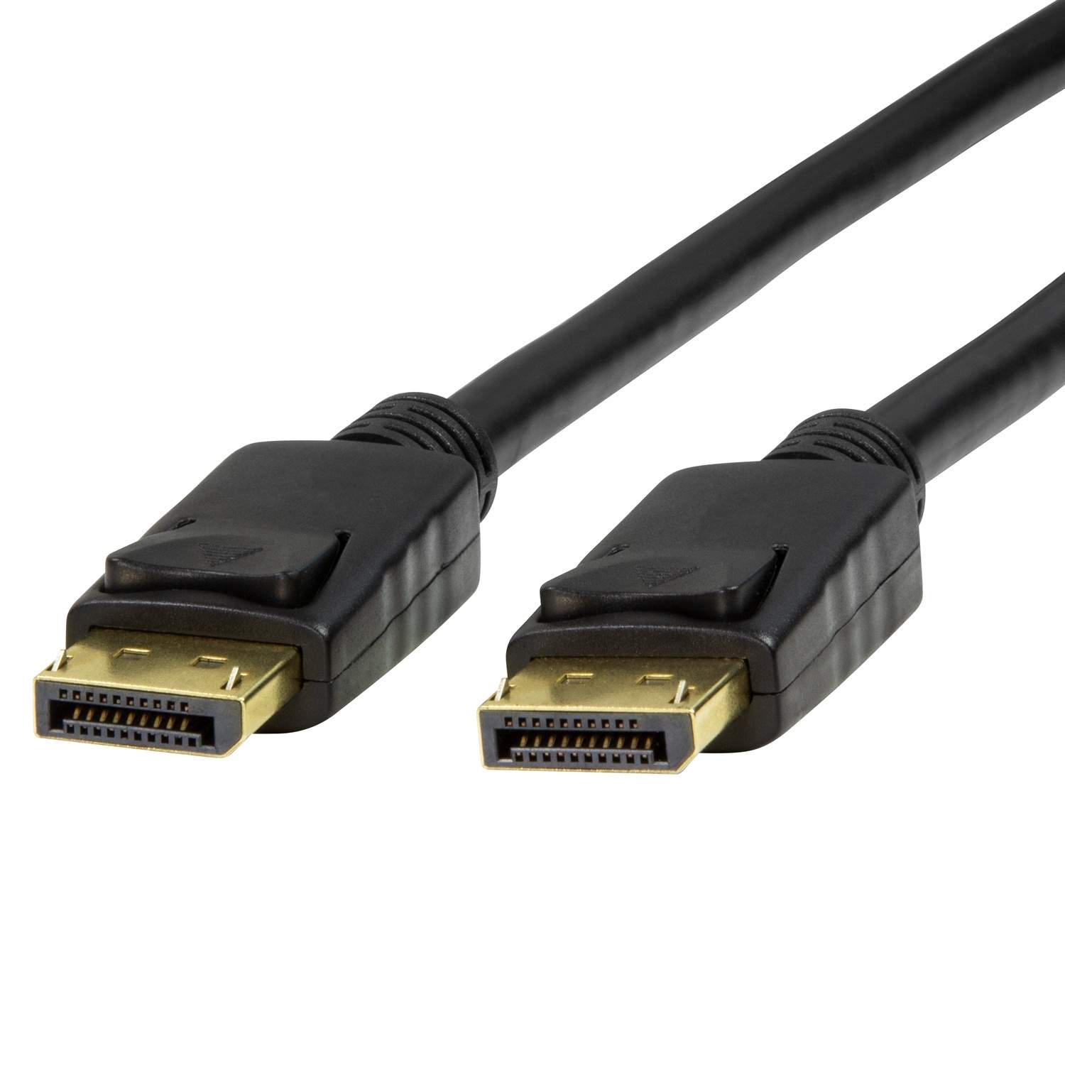 Alternativ bild 1 för LogiLink CV0120, 2 m, DisplayPort, DisplayPort, Hankoppling, Hankoppling, Svart