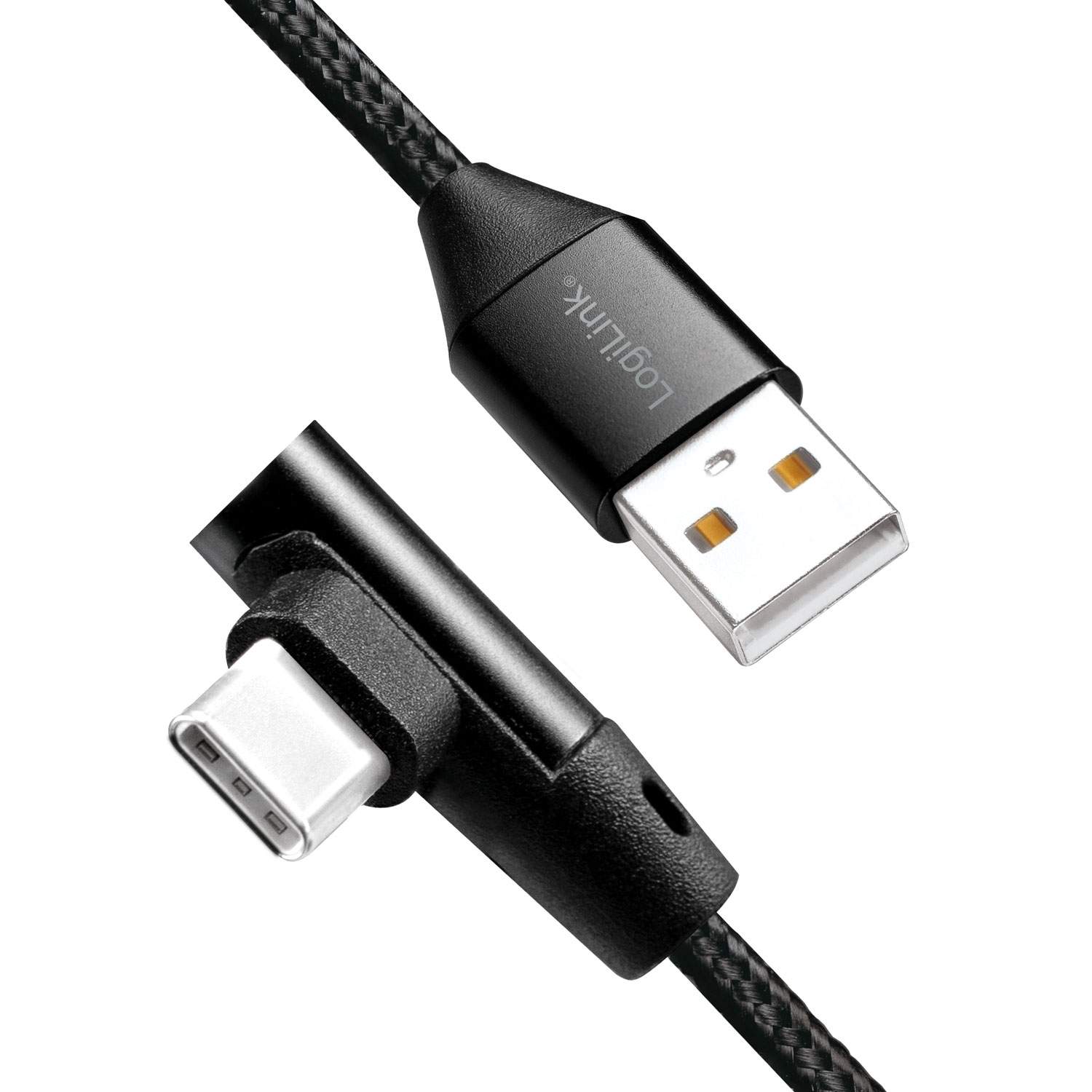 Alternativ bild 1 för LogiLink CU0138, 1 m, USB A, USB C, USB 2.0, 0,48 Gbit/s, Svart
