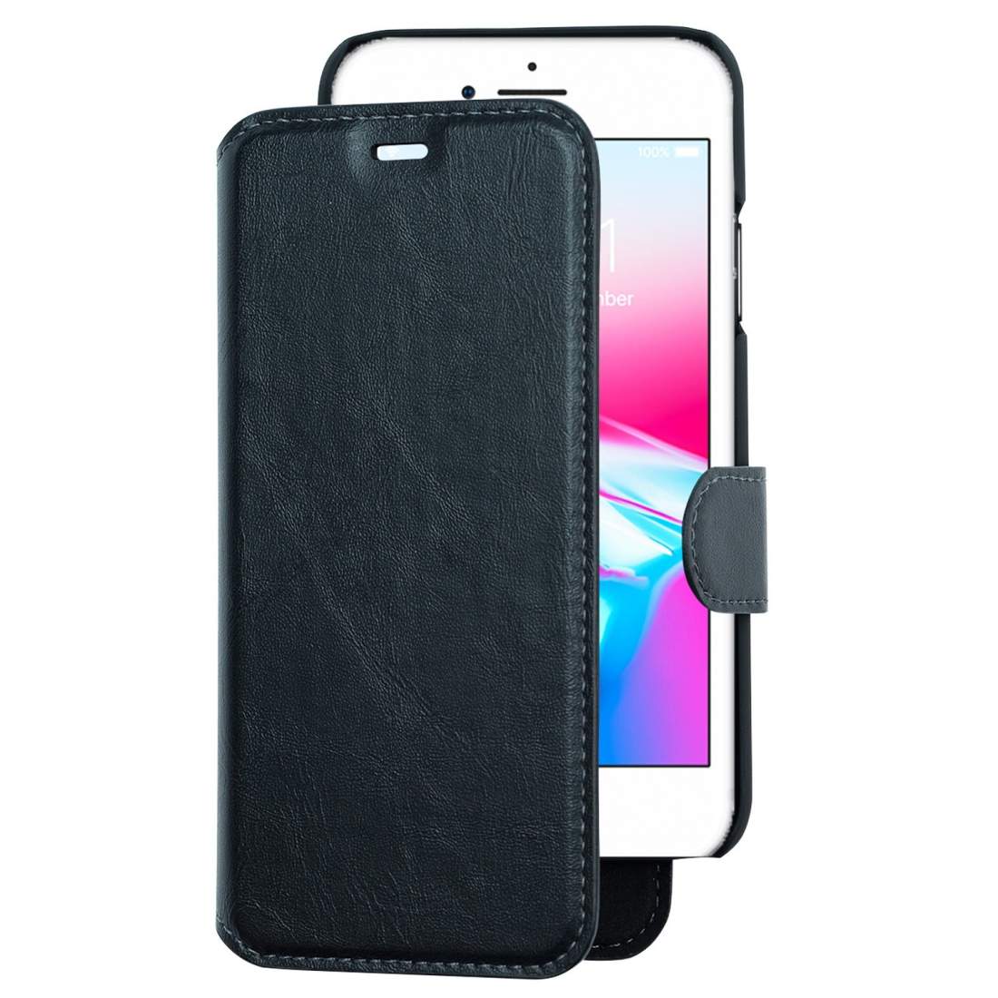 2-in-1 Slim Wallet iPhone 7/8/SE | Elektronik - Tillbehör Mobil & Surfplatta - Skärmskydd - iPhone | Pryloteket
