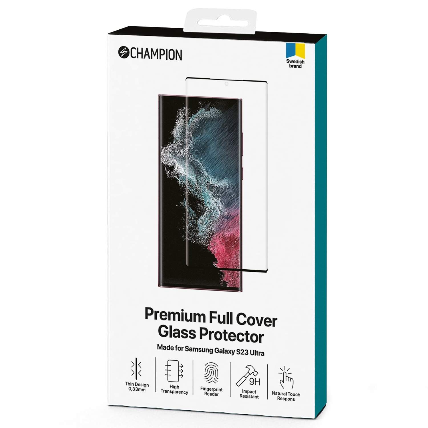 Alternativ bild 1 för Skärmskydd Galaxy S23 Ultra Svart