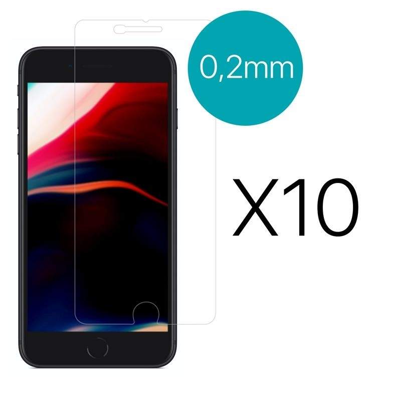 Näytönsuoja iPhone 7/8/SE 10 kpl