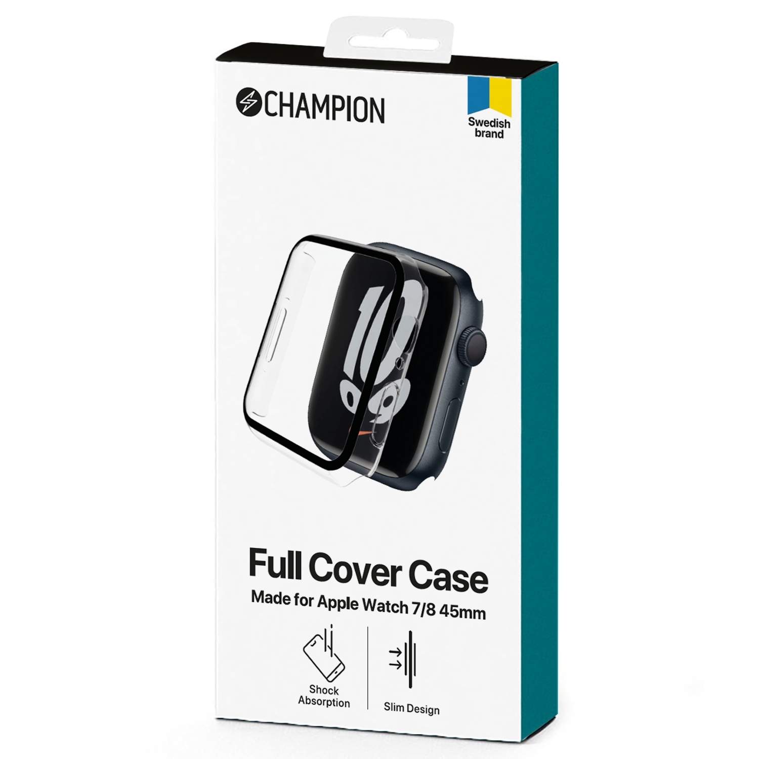 Alternativ bild 1 för Full cover Case Apple Watch 7/8 45mm Tr