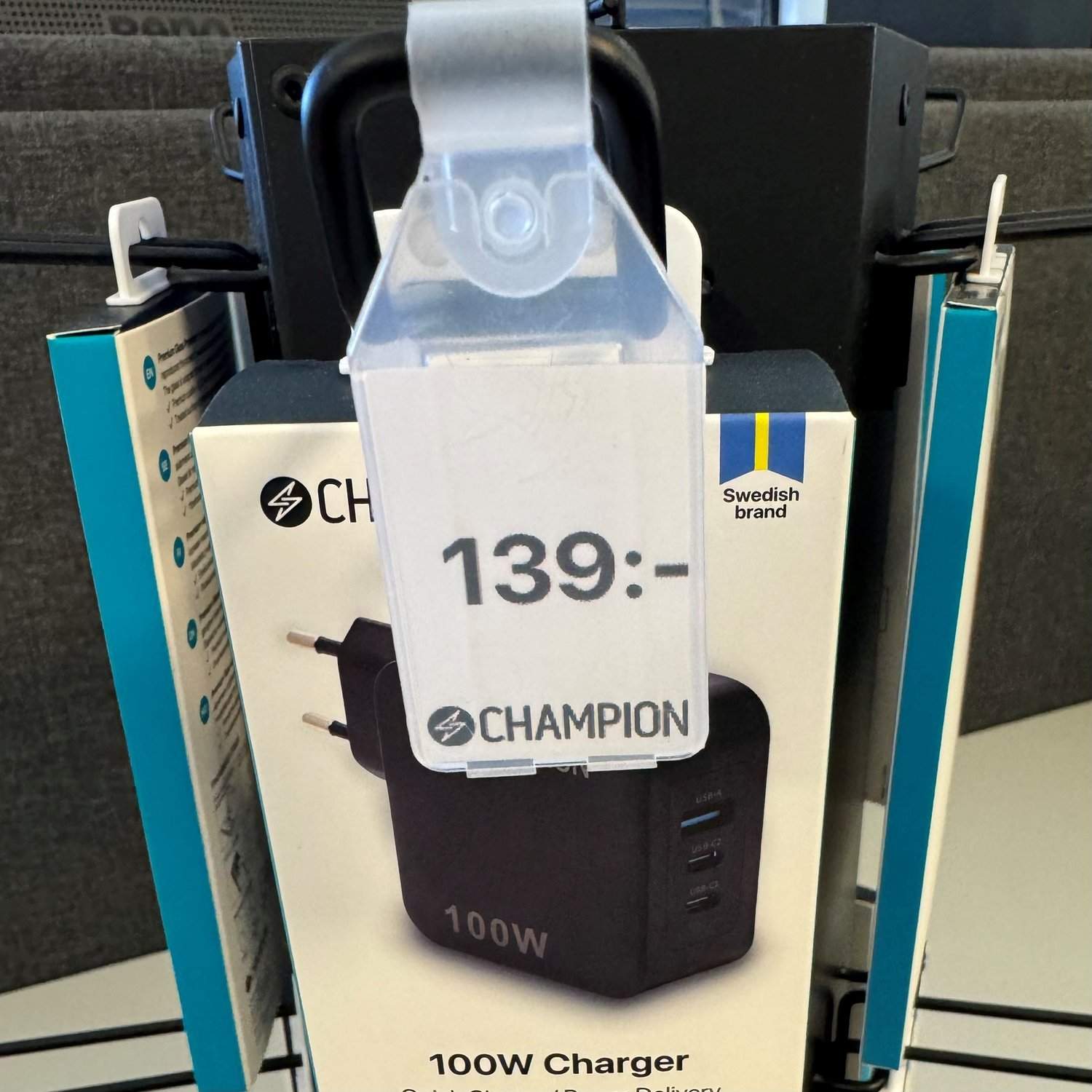 Alternativ bild 0 för Etiketthållare till ställ