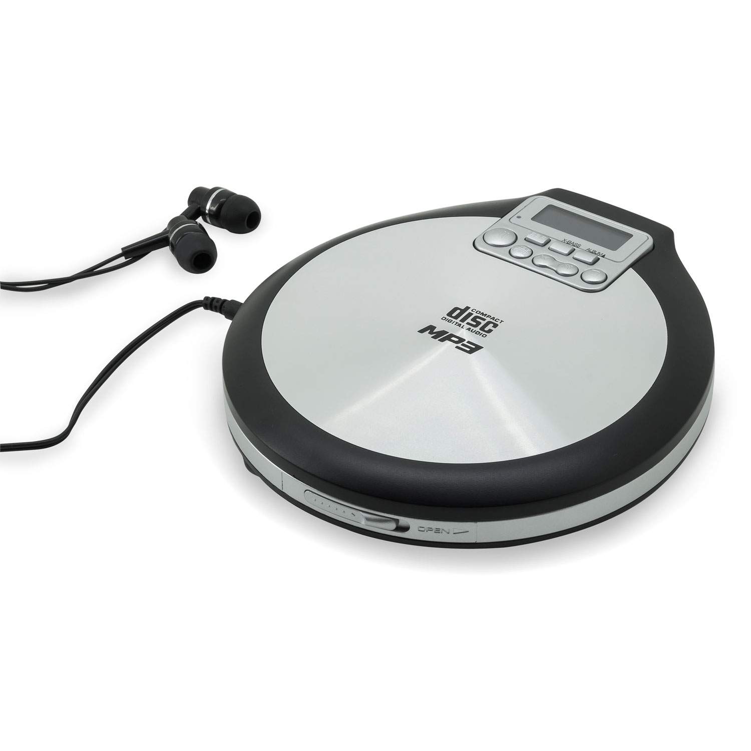 Soundmaster CD9220 - Personal CD player - Sort - Rustfrit Stål - Anti-Shock.