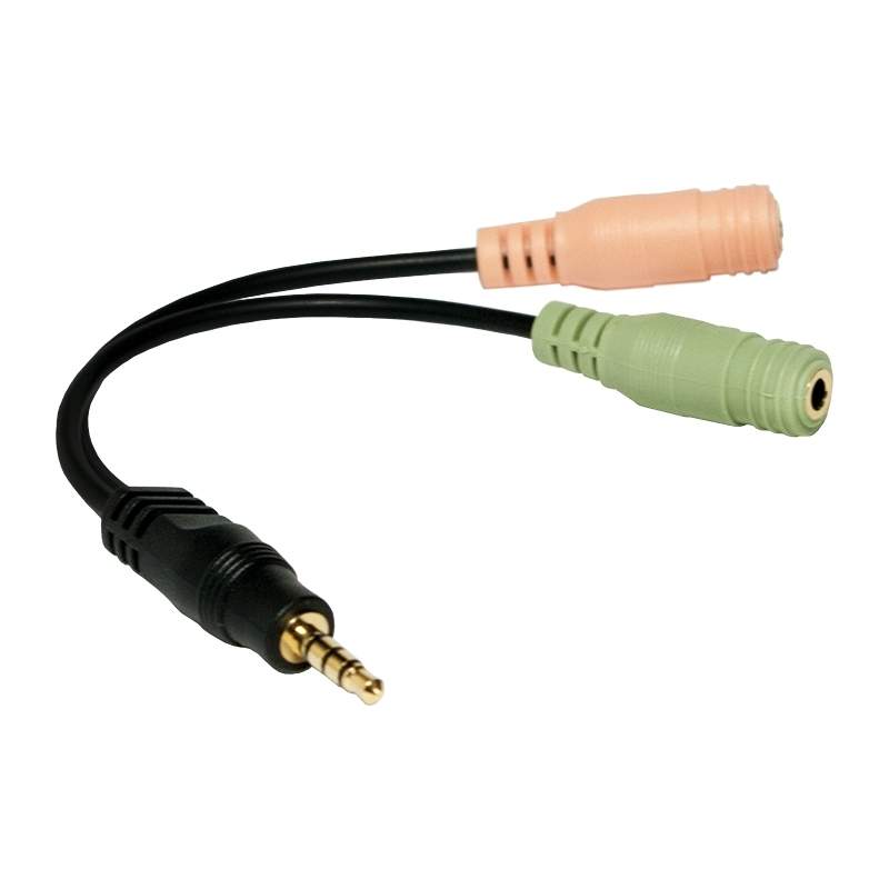 3,5 mm Headset-stik - Mic/Lyd billede