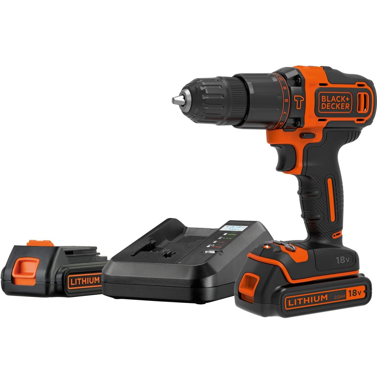 Skruetrækker 18V 2 batterier billede