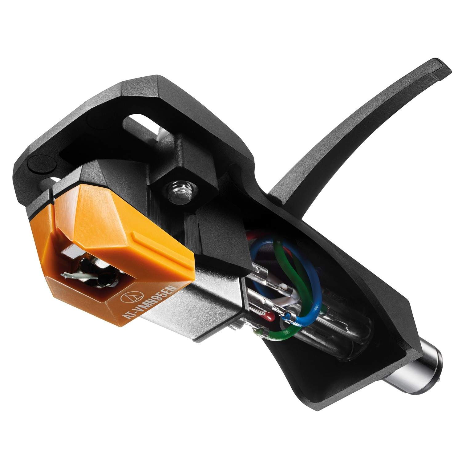 Pickup, tonearmshoved og elliptisk nål billede