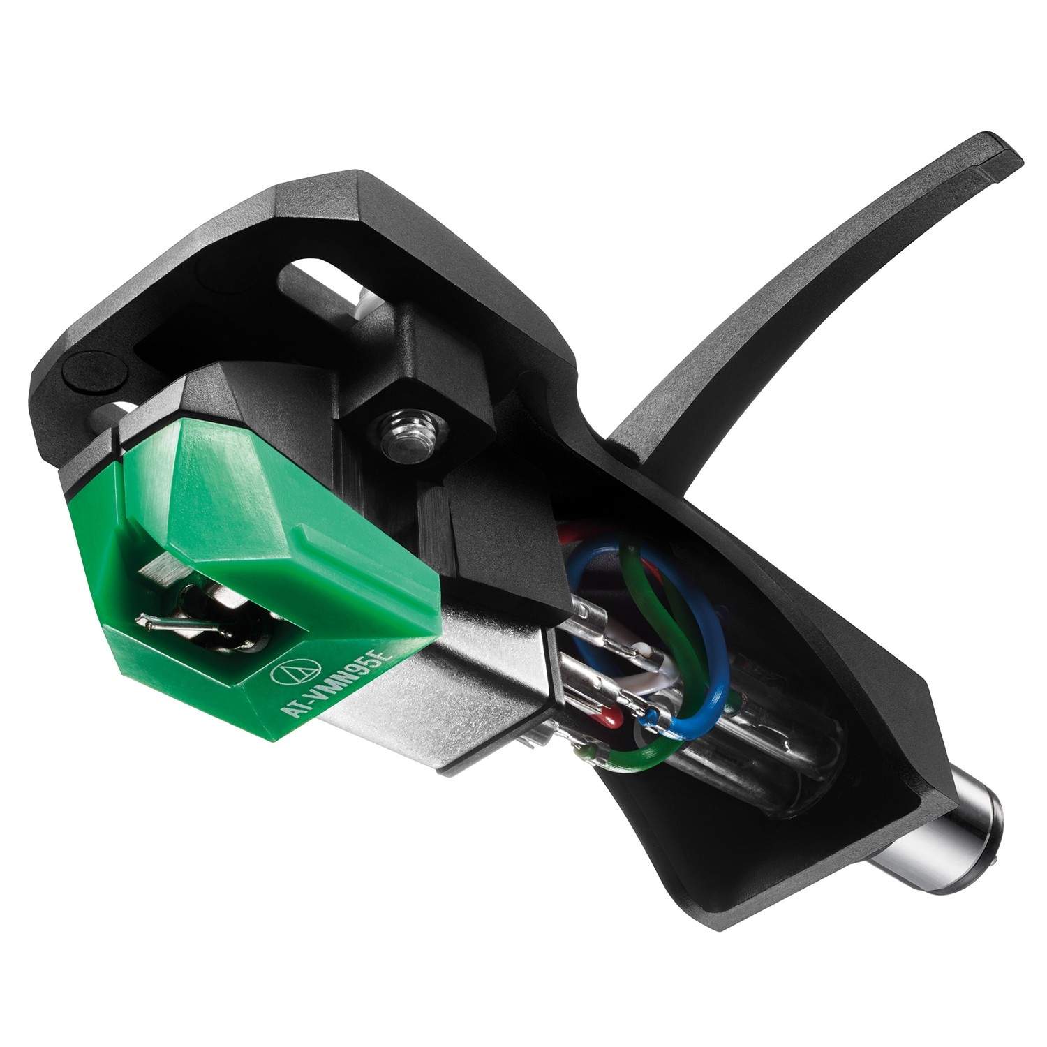 Pickup, tonearmshoved og elliptisk nål billede