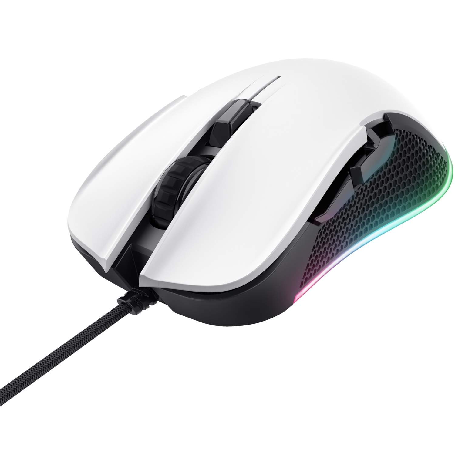 GXT 922W Ybar Gaming Mouse Eco White billede