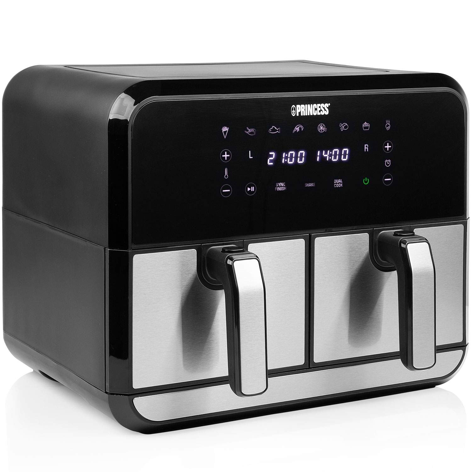 Airfryer Dobbelt 2X4l 2400W 1802074 Digital billede