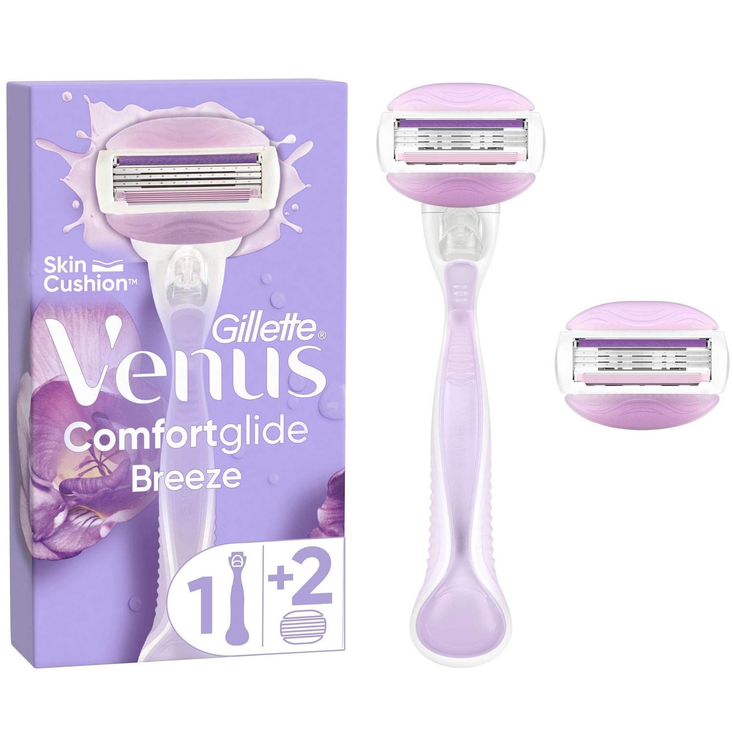 Barberblad Venus Comfortglide Breeze 2 klinger billede