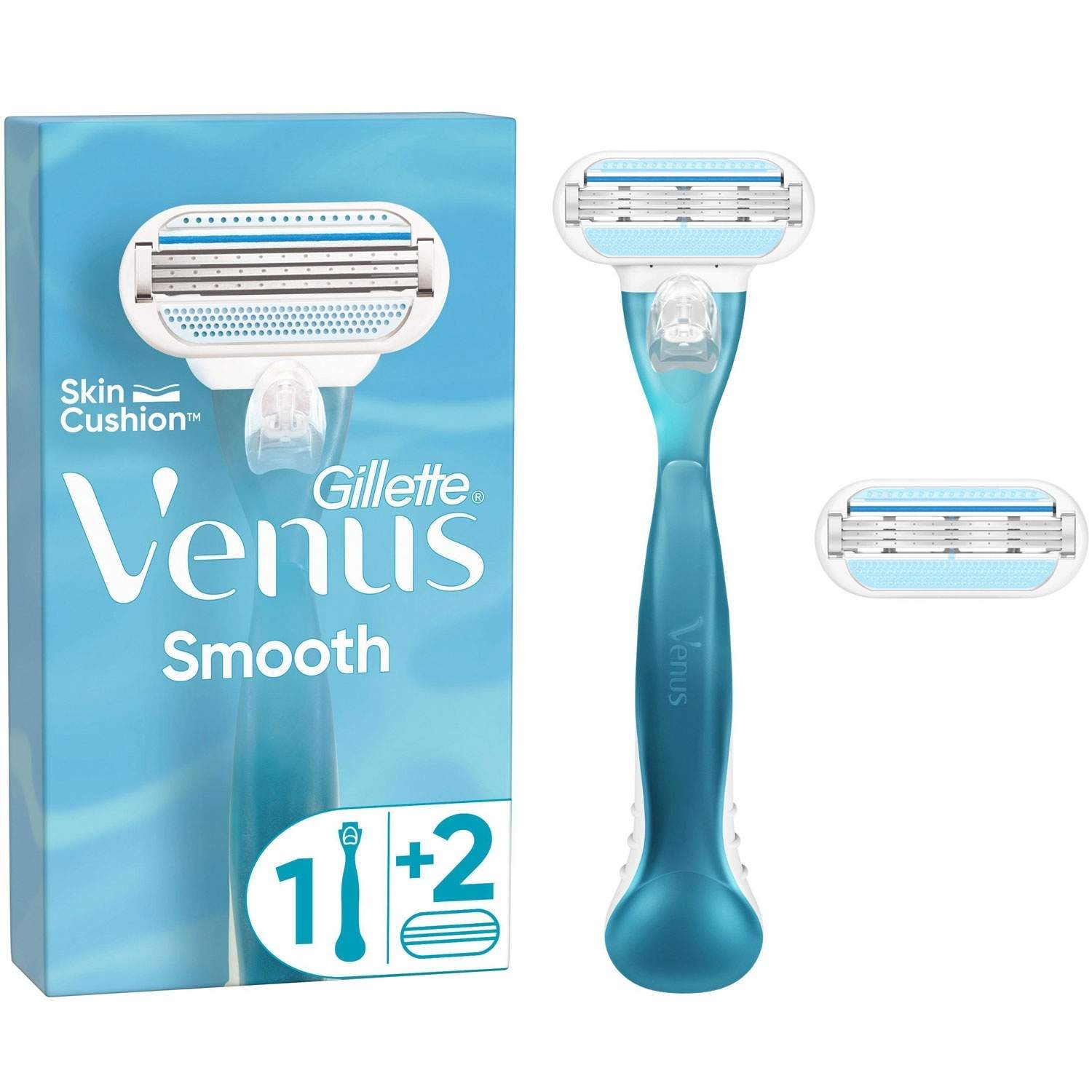 Barberblad Venus Smooth 2 barberblade billede