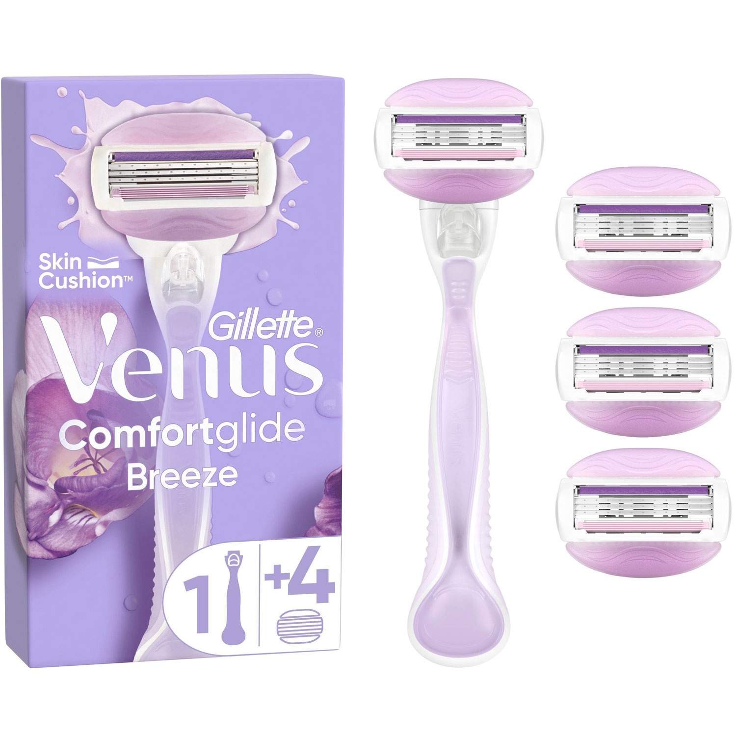 Razor Venus Comfortglide Breeze 4 partakoneen terää