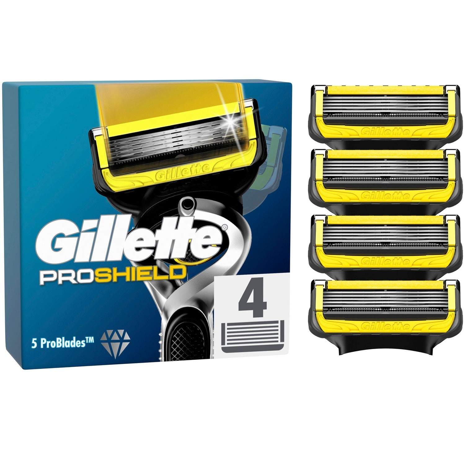 Barberblade Proshield 4 stk billede