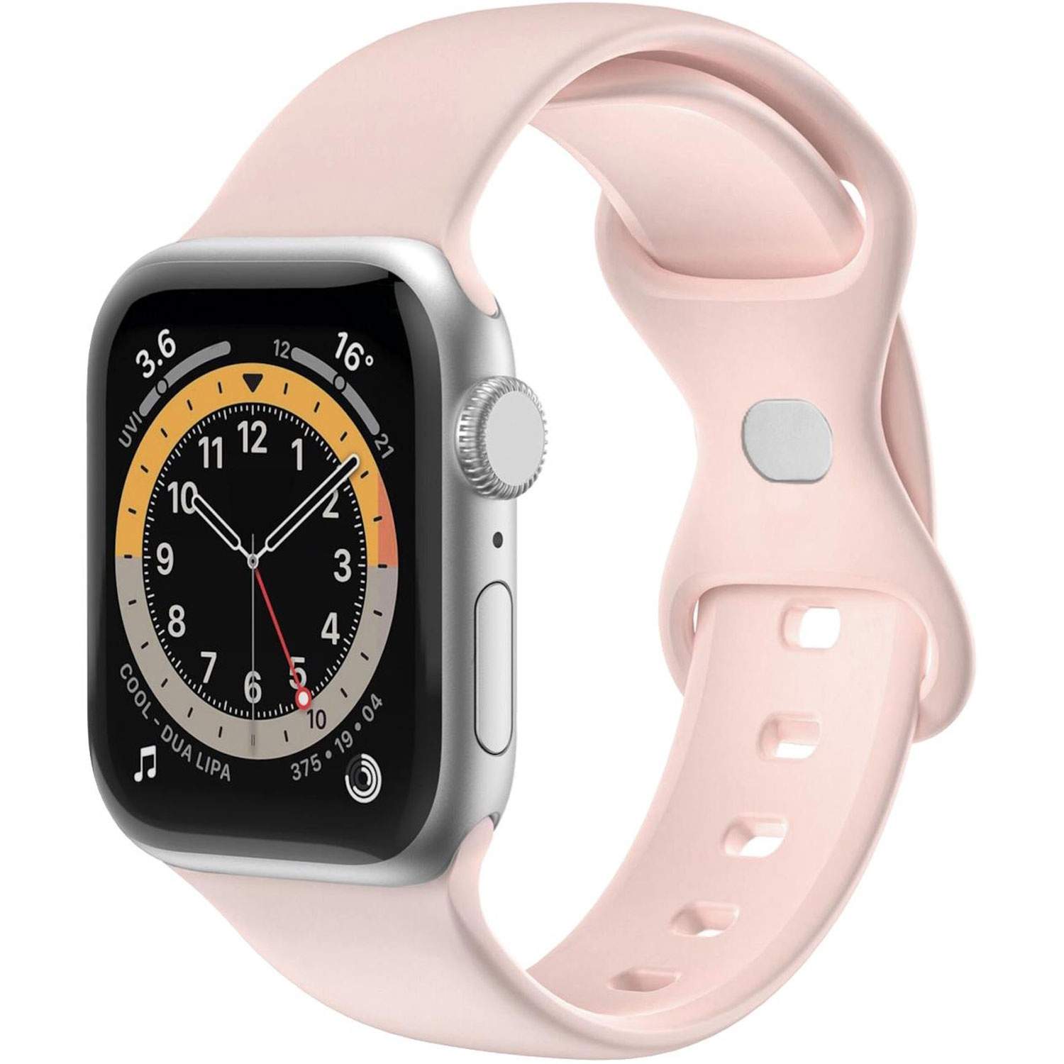 Armbånd til Apple Watch 38/40/41mm Silikone Pink