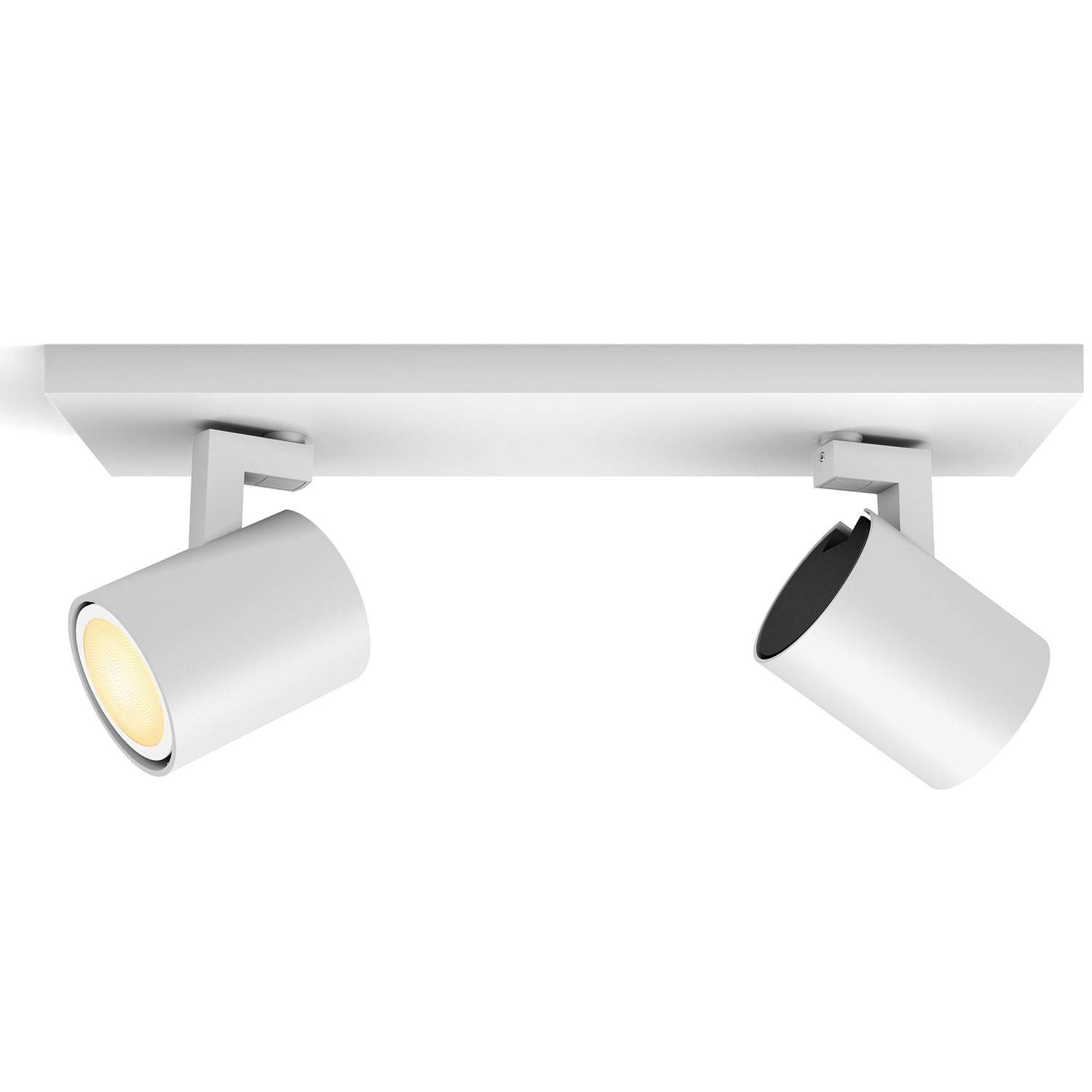 Alternativ bild 1 för Philips Hue Runner Dubbel Spotlight - Vit - Med Dimmer Switch