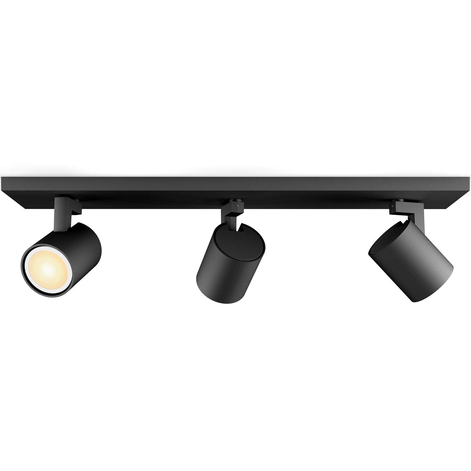 Alternativ bild 1 för Philips Hue Runner Trippel Spotlight - Svart - Med Dimmer Switch