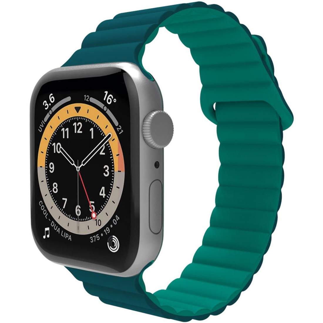 Armband till Apple Watch 42/44/45mm Magnetiskt Grön | Mode & Accessoarer - Smycken, Smyckesset & Tillbehör - Armband | Pryloteket
