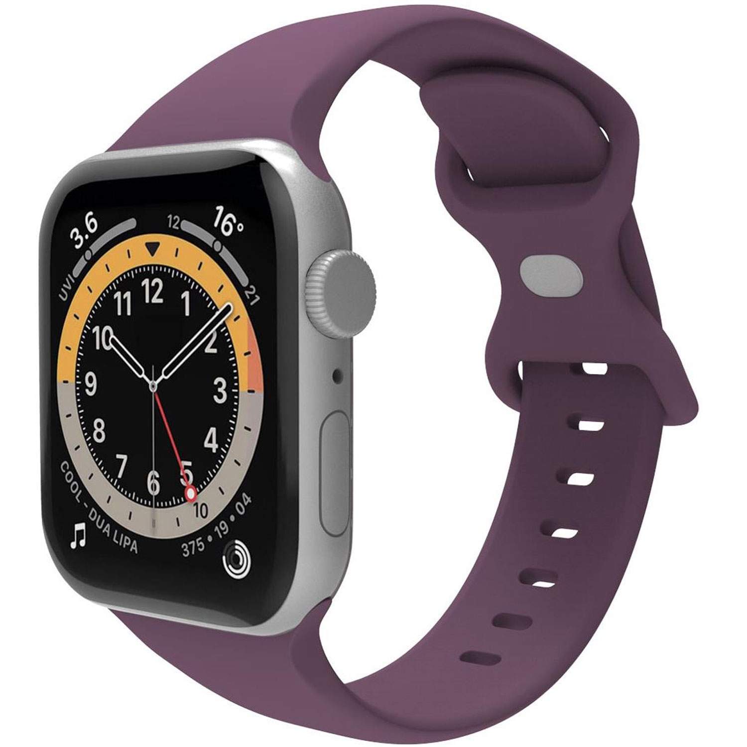 Armbånd til Apple Watch 38/40/41mm Silikone Lilla