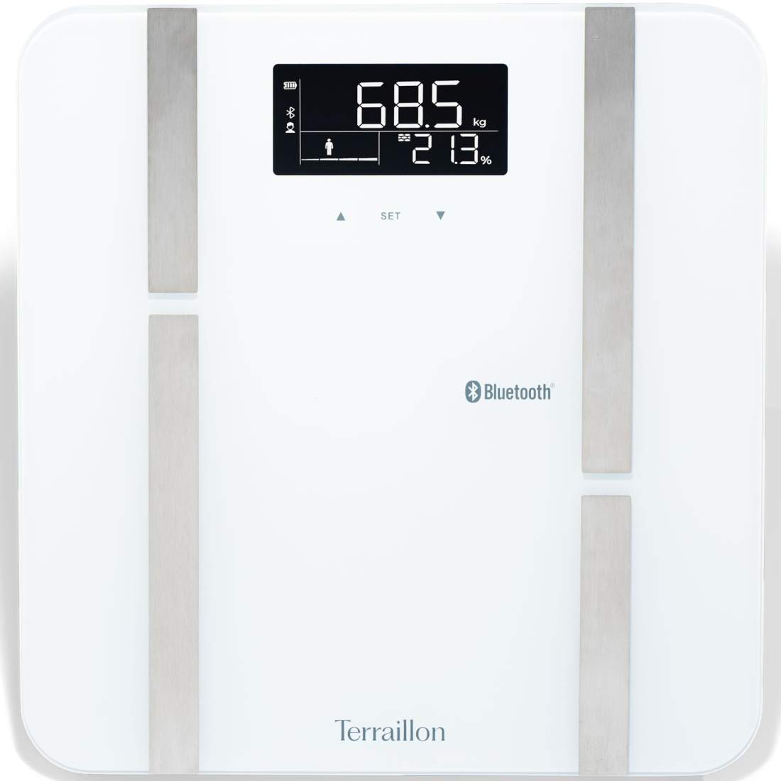 Personvåg X-LINE Bluetooth Ultraslim 18mm | Elektronik - Speltillbehör - Smartphone/Surfplatta/TV-Box - Handkontroller - Android | Pryloteket