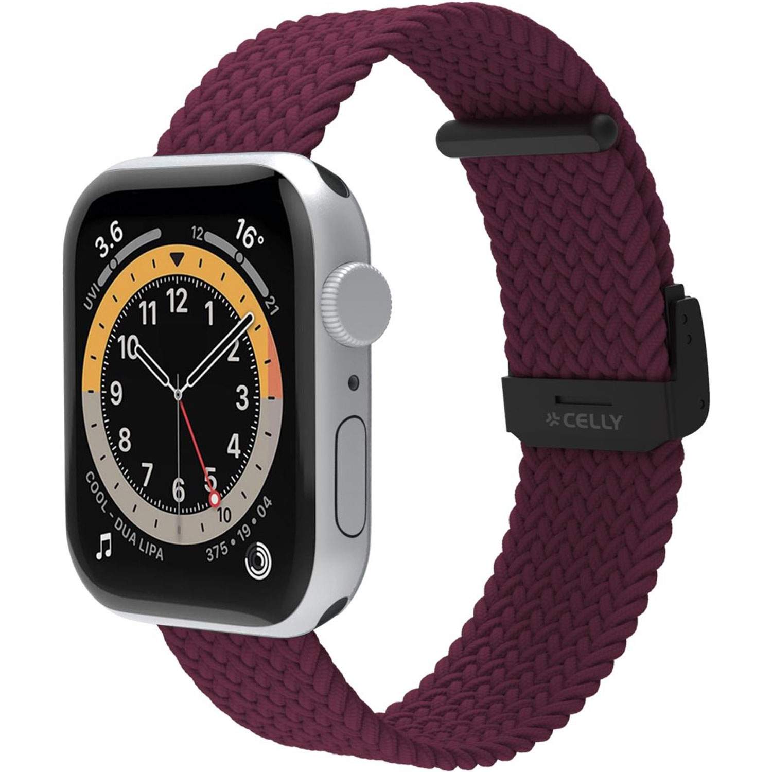 Armbånd til Apple Watch 42/44/45 mm Flettet lilla